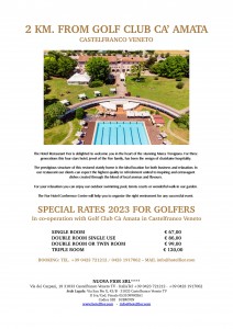golf tariffe 2023