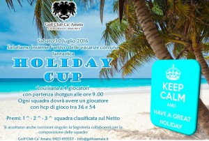 LOCANDINA HOLIDAY CUP