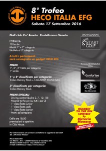 Locandina 50x70 Golf 2016