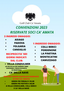 CONVENZIONI SOCI CA' AMATA